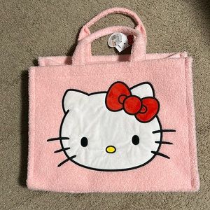 Hello Kitty duffel bag.